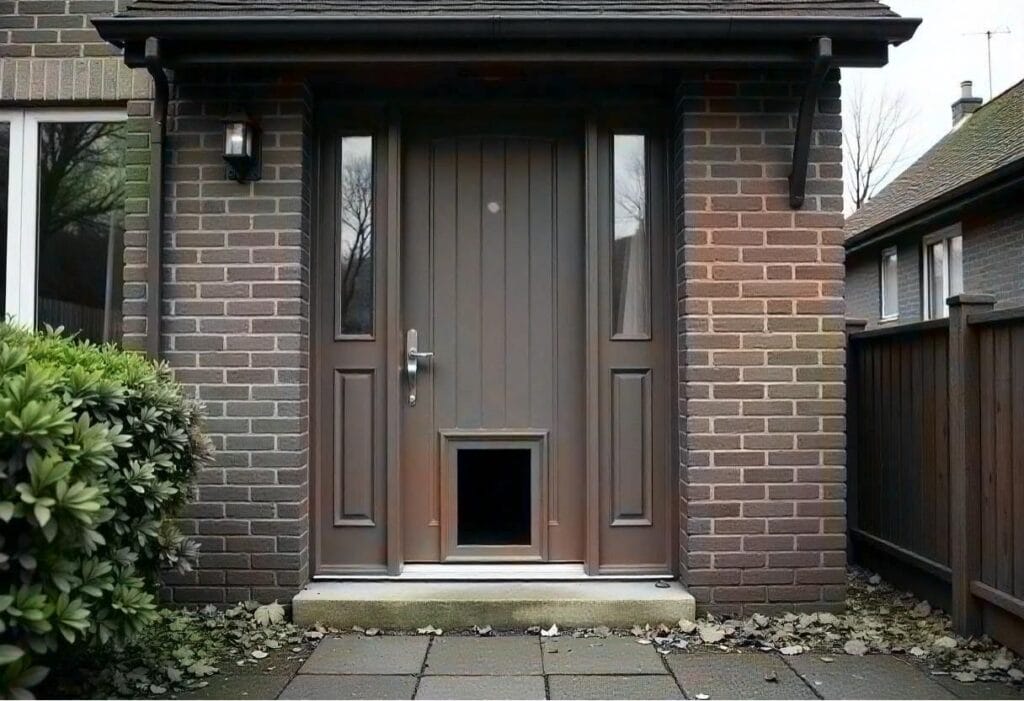 House Door with Doggie